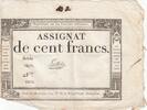 France 100 francs 100 Francs - 18 Nivose An III - (07.01.1795) - Sign. Lassia - Serial 1611 -