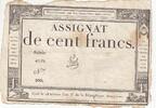 France 100 francs 100 Francs - 18 Nivose An III - (07.01.1795) - Sign. Vial - Serial 4519 -
