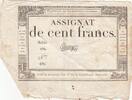 France  100 Francs - 18 Nivose An III - (07.01.1795) - Sign. Gautry - Serial 496 VF
