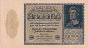 Germany 10000 mark 10000 mark - Portrait by Albrecht Dürer - Reichsbanknote - Serial J - 1922 -