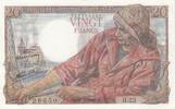 France 20 francs 20 Francs - Fisher - 21-05-1942 - Serial H.23 -