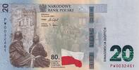 Poland 20 zlotych 20 Zlotych - Warsaw Uprising - Folder - Polymer - 2024 -