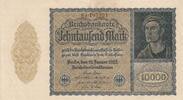 Germany 10000 mark 10000 mark - Portrait by Albrecht Dürer - Reichsbanknote - Serial 8j -