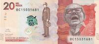 Colombia  20000 Pesos Alfonso Lopez Michelsen - 2020 (2024) - Serial BC UNC