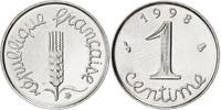 France  1 Centime Grain sprig - 1998 Proof BU AU