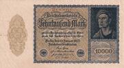 Germany 10000 mark 10000 Mark Portrait of man by Durer - 1922 - Serial 21N. -