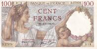 France 100 francs 100 Francs Sully - 12-02-1942 Serial D.27976 -