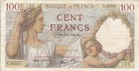France 100 francs 100 Francs Sully - 03-04-1941 - Serial N.20561 -