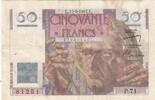 France 50 francs 50 Francs Le Verrier - 12-06-1947 - Serial P.71 -