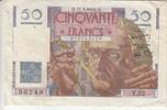 France 50 francs 50 Francs Le Verrier - 31-05-1946 - Serial Y.32 -