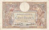 France 100 francs 100 Francs LOM - large cartridges - 05-12-1928 - Serial T.23208 -