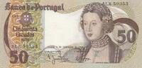 Portugal 50 escudos 50 Escudos - Infante D. Maria - 01-02-1980 - Serial ALK -