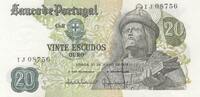 Portugal 20 escudos 20 Escudos - Garcia de Orta - 27-07-1971 - Serial IJ -
