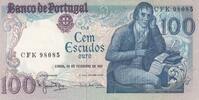 Portugal 100 escudos 100 Escudos - Manuel Barbosa Du Bocage - 24-02-1981 - Serial CFK -