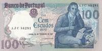 Portugal 100 escudos 100 Escudos - Manuel Barbosa Du Bocage - 24-02-1981 - Serial AJC -