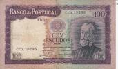 Portugal 100 escudos 100 Escudos - Pedro Nunes - 19-09-1961 - Serial CCX -