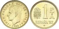 Spain 1 peseta 1 Peseta Soccer World Cup - 1982 -
