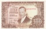 Spain 100 pesetas 100 Pesetas - J.R. de Torres - 07-04-1953 - Serial 2J -