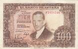 Spain 100 pesetas 100 Pesetas - J.R. de Torres - 07-04-1953 - Serial F2 -