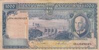 Angola 1970 1000 Escudos - A. Tomas - dam - 10-06-1970 - Serial G9eJ VF