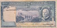 Angola 1970 1000 Escudos - A. Tomas - dam - 10-06-1970 - Serial Aage VF