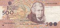 Portugal 500 escudos 500 Escudos - Mouzinho Da Silveira - 04-11-1993 - Serial CHS -