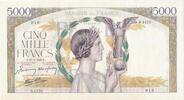France 5000 francs 5000 Francs - Victory - 11-02-1943 - Serial D.1170 -