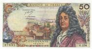 France 1974 50 Francs - Racine - 03-10-1974 - Serial O.256 XF