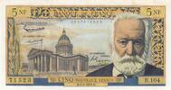 France 5 francs 5 NF - Victor Hugo - 02-05-1963 - Serial B.104 -