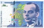 France 50 francs 50 Francs - Saint-Exupéry - 1993 - Serial E.008 -