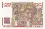 France 100 francs 100 Francs - Young Farmer - 07-02-1952 - Serial P.419 -