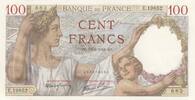 France 100 francs 100 Francs - Sully - 13-03-1941 - Serial E.19852 -