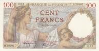 France 100 francs 100 Francs - Sully - 02-04-1942 - Serial H.29907 -