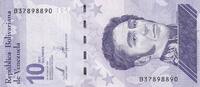 Venezuela 100000 bolivares 2021 10 Bolivares - Simon Bolivar - Battle of Carabobo - 29-04-2021 - Serial B UNC