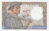 France 10 francs 10 Francs - Minor - 26-04-1945 - Serial X.102 -