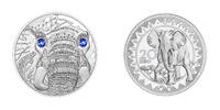 Austria 20 euros The Serenity of the Elephant - 20 Euros Silver BE 2022 - Eyes of the World -
