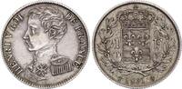 France  1 Franc Henri V - 1831 - Silver XF
