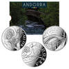 Andorra 1.25 euros Blister 2 X 1.25 euro 2023 - Capercaillie and San Antoni de la Grella Bridge UNC