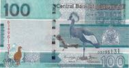 Gambia 2019 100 Dalasis Crowned Crane - 2023 UNC