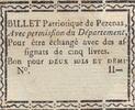 2 sols 1792 Frankreich 2 Sols et Demi - Herault - Billet Patriotique de Pezenas - 1792 - not issued III / SS