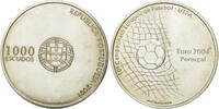 Portugal  1000 Escudos - Euro 2004 XF