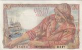 France 1944 20 Francs - Fisherman - 10-02-1944- Serial R.117 XF