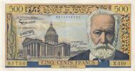 France 1958 500 Francs - Victor Hugo - 30-10-1958 - Serial X.110 XF