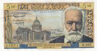 France 1963 5 NF - Victor Hugo - 07-02-1963 - Serial K.102 AU