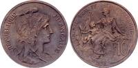 France  10 Centimes Dupuis - 1898 Flan Mat AU