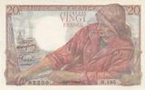 France 1949 20 Francs - fisherman - 10-03-1949 - Serial H.195 XF