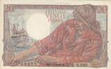 France 1949 20 Francs - Fisherman - 03-11-1949 - Série E.240 XF