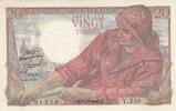 France 1949 20 Francs - Fisherman - 10-03-1949 - Série Y.210 XF+