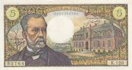 France 1970 5 Francs - Pasteur - 08-01-1970 - Serial K.120 AU