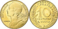 France  10 Centimes Marianne - 2000 Proof - from Proof set BE ( belle épreuve)